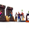 De Sims 4 Fitness Accessoires: Officiële box-art en renders