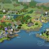 Wereldkaart van Brindleton Bay uit De Sims 4 Honden en Katten