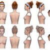 De Sims 4 Wasgoed Accessoires haarstijlen