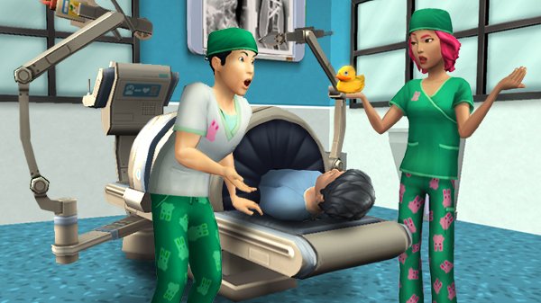 Chirurgie carrière deze week te ontgrendelen in De Sims Mobile