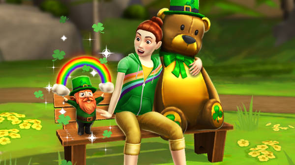 St. Patrick’s Day-evenement begonnen in De Sims Mobile