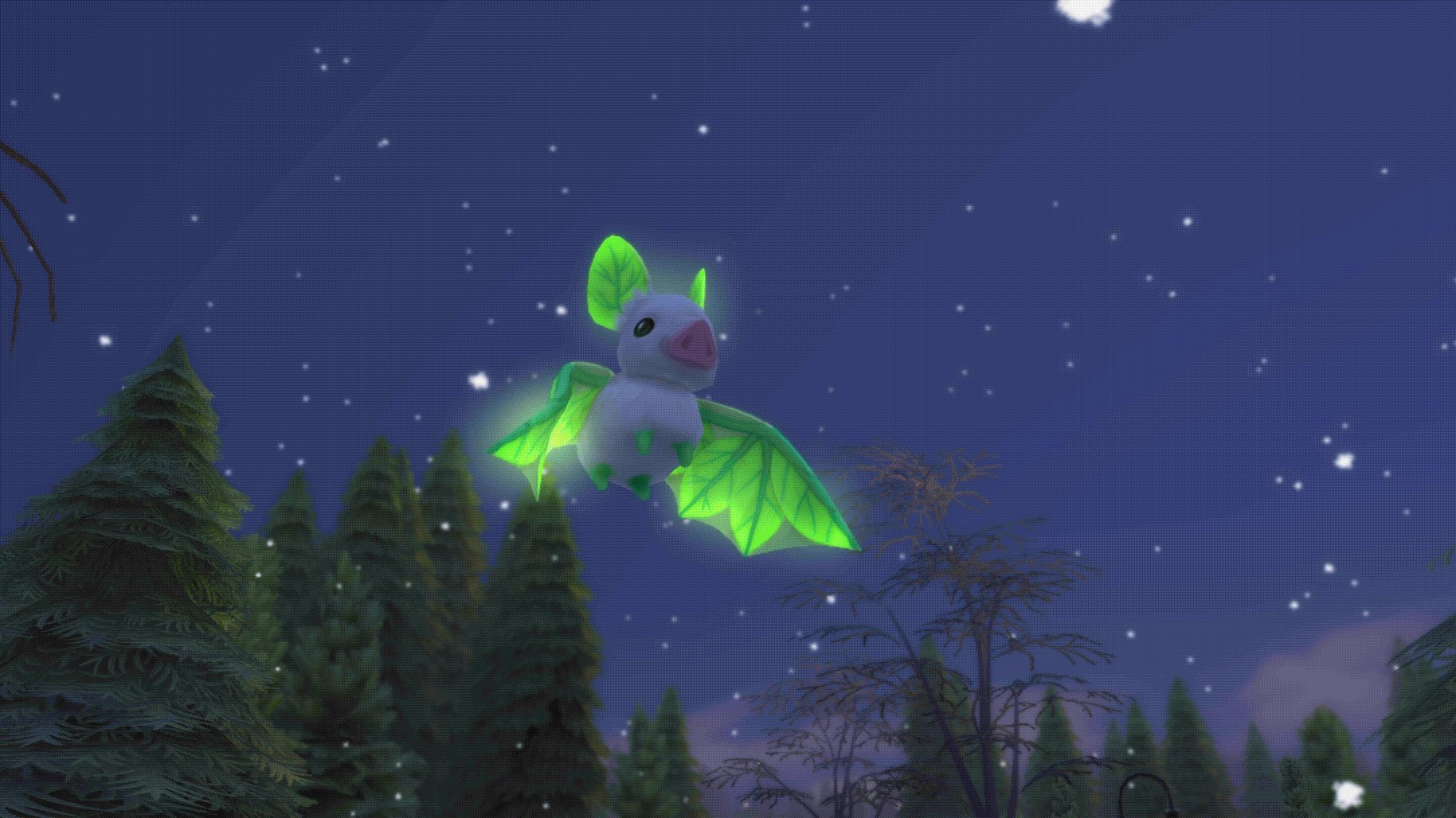 SimGuruHouts toont totemdier Leafbat uit De Sims 4 Magisch Rijk