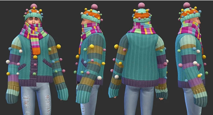 SimGuruSarah over de ‘verboden sweater’ in De Sims 4 Uitgebreid Breien
