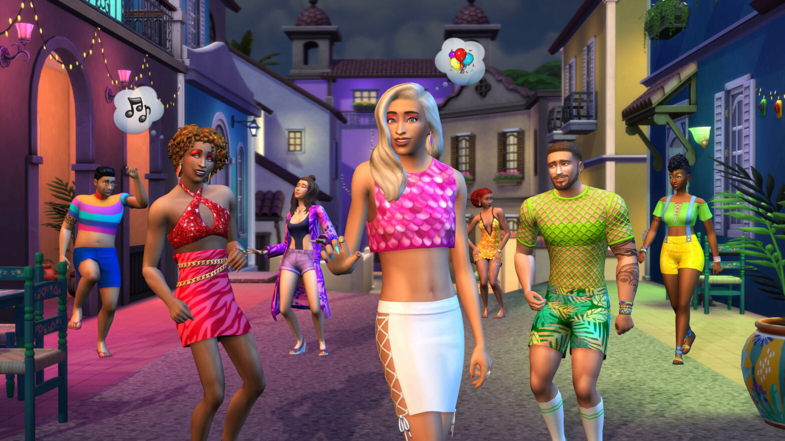 De Sims 4 Zomerse Carnavalsmode Kit vanaf nu verkrijgbaar