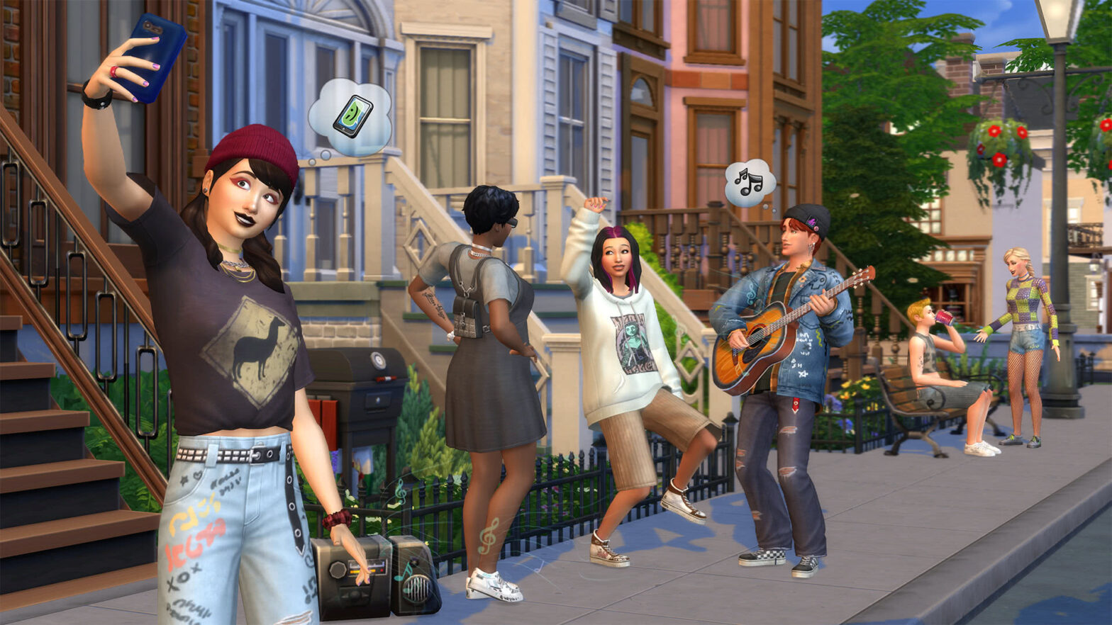 De Sims 4 Grunge Revival en Leeshoekje Kits aangekondigd